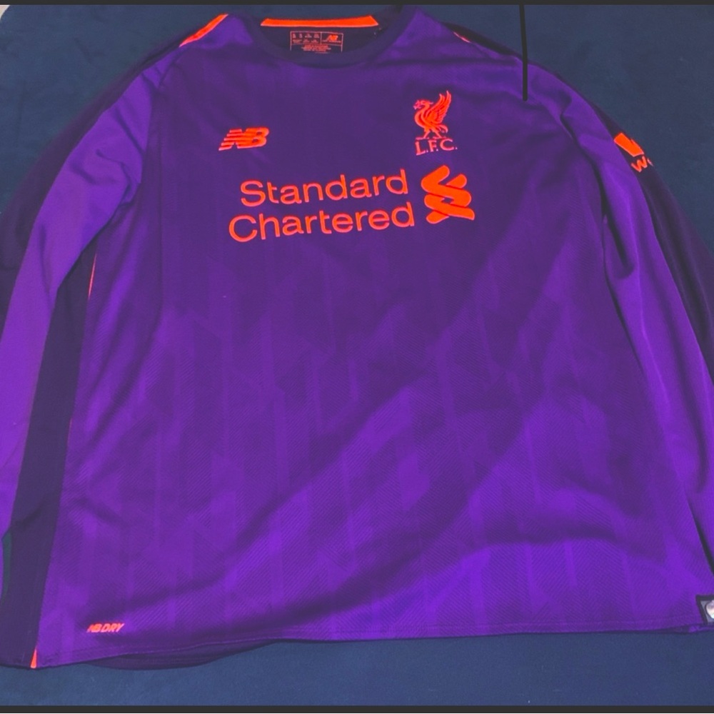 Liverpool 18/19 long sleeve away jersey